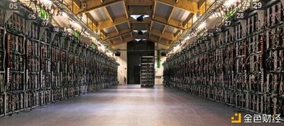 A mining farm setup highlighting energy efficiency and organizing techniques