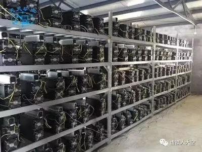 A modern mining farm showcasing various machines operating efficiently